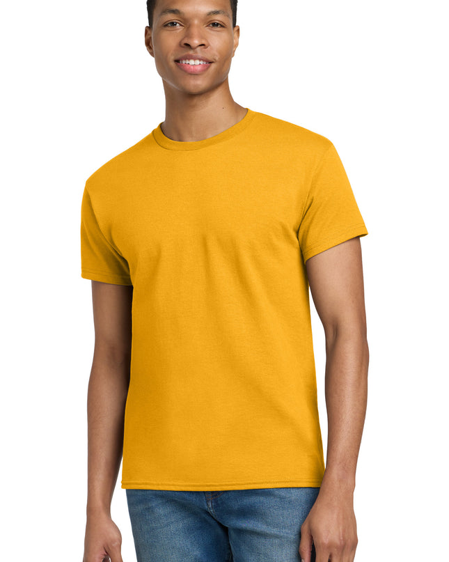 Gildan - Ultra Cotton 100% US Cotton T-Shirt.  2000 - Gold