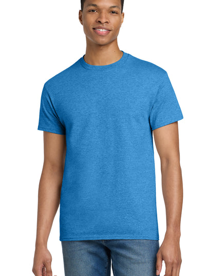 Gildan - Ultra Cotton 100% US Cotton T-Shirt.  2000 - Heathered Sapphire