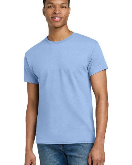 Gildan - Ultra Cotton 100% US Cotton T-Shirt.  2000 - Light Blue