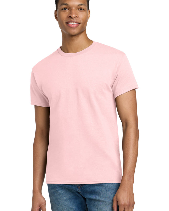 Gildan - Ultra Cotton 100% US Cotton T-Shirt.  2000 - Light Pink