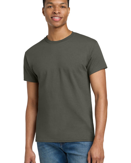 Gildan - Ultra Cotton 100% US Cotton T-Shirt.  2000 - Olive