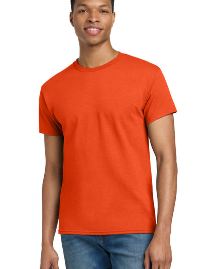 Gildan - Ultra Cotton 100% US Cotton T-Shirt.  2000 - Orange