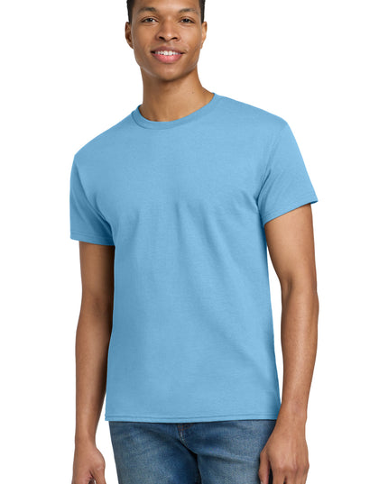 Gildan - Ultra Cotton 100% US Cotton T-Shirt.  2000 - Sky