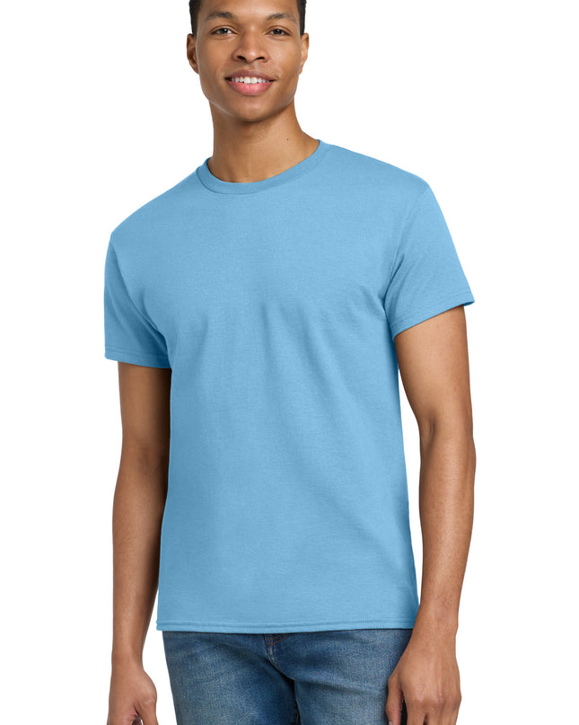 Gildan - Ultra Cotton 100% US Cotton T-Shirt.  2000 - Sky