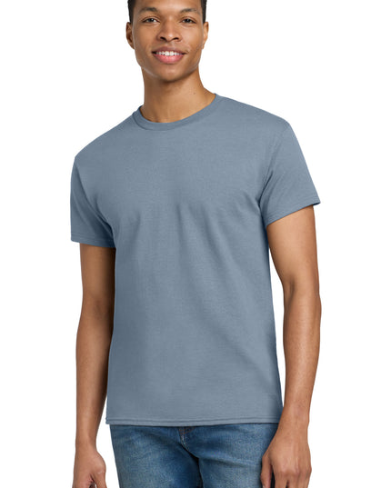 Gildan - Ultra Cotton 100% US Cotton T-Shirt.  2000 - Stone Blue