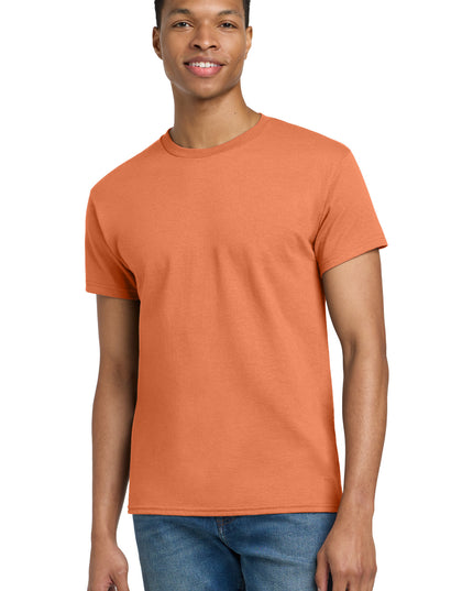 Gildan - Ultra Cotton 100% US Cotton T-Shirt.  2000 - Tangerine