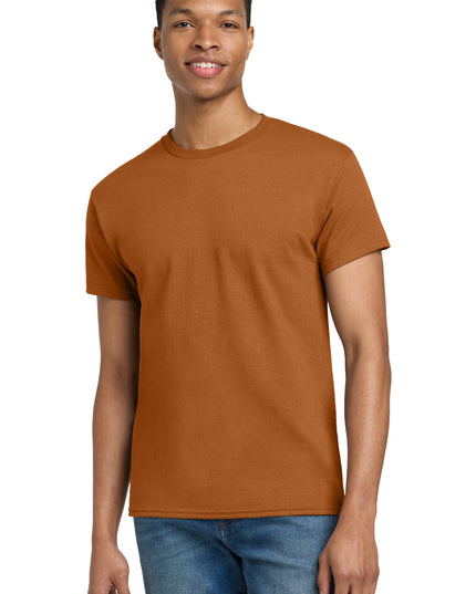 Gildan - Ultra Cotton 100% US Cotton T-Shirt.  2000 - Texas Orange