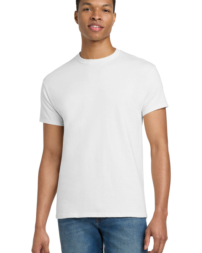 Gildan - Ultra Cotton 100% US Cotton T-Shirt.  2000 - White