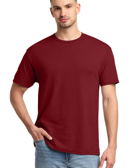 Jerzees -  Dri-Power 50/50 Cotton/Poly T-Shirt.  29M - Cardinal