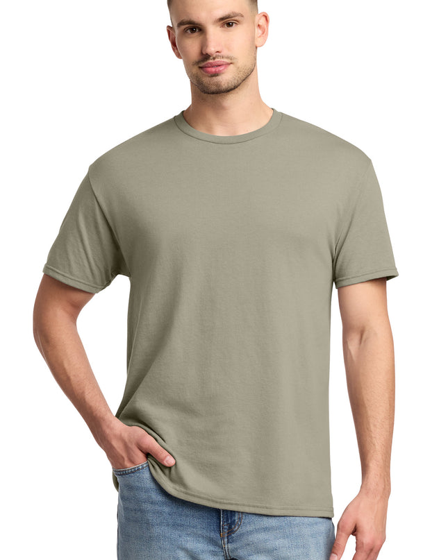 Jerzees -  Dri-Power 50/50 Cotton/Poly T-Shirt.  29M - Clay
