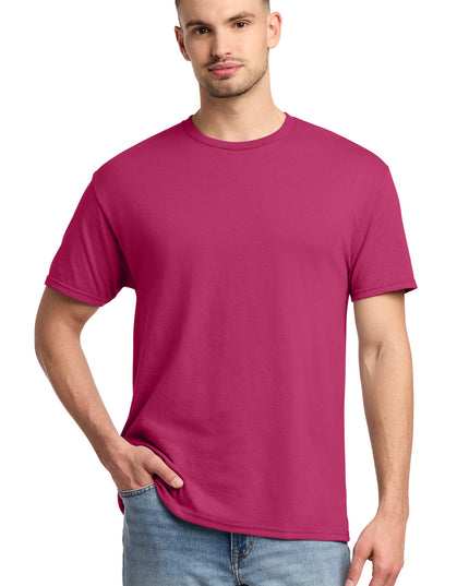 Jerzees -  Dri-Power 50/50 Cotton/Poly T-Shirt.  29M - Cyber Pink