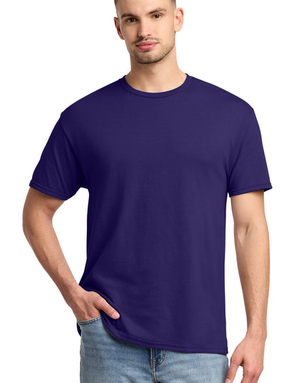 Jerzees -  Dri-Power 50/50 Cotton/Poly T-Shirt.  29M - Deep Purple