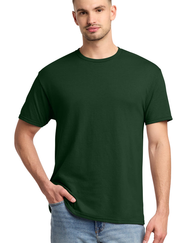 Jerzees -  Dri-Power 50/50 Cotton/Poly T-Shirt.  29M - Forest Green