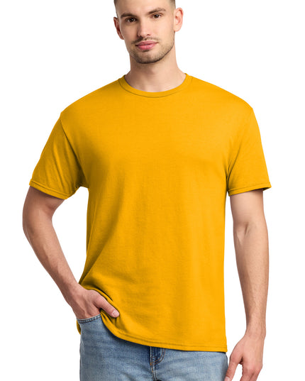 Jerzees -  Dri-Power 50/50 Cotton/Poly T-Shirt.  29M - Gold