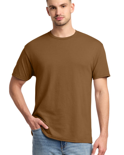 Jerzees -  Dri-Power 50/50 Cotton/Poly T-Shirt.  29M - Golden Pecan
