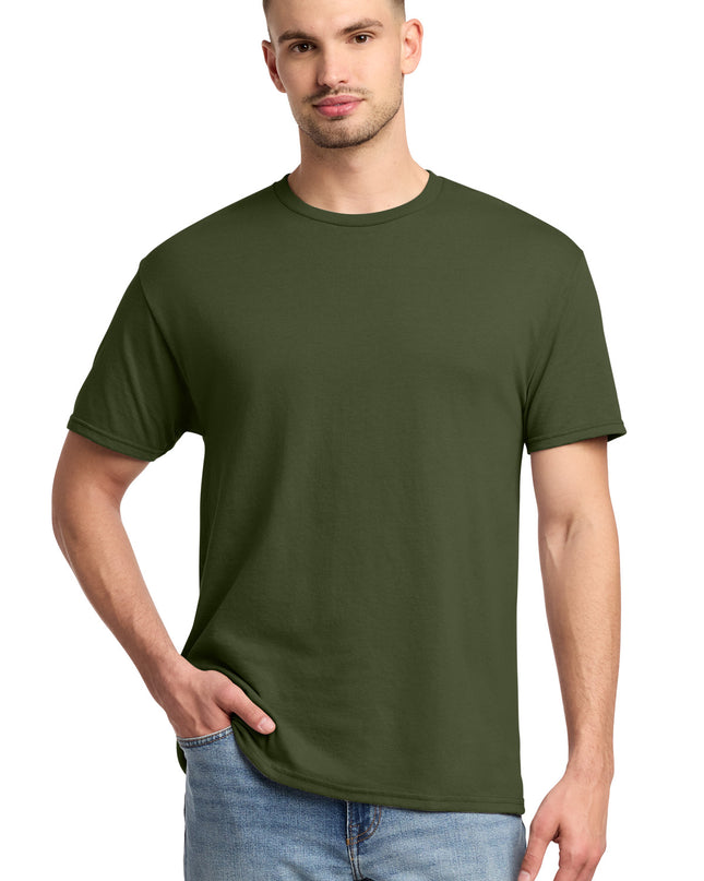 Jerzees -  Dri-Power 50/50 Cotton/Poly T-Shirt.  29M - Military Green