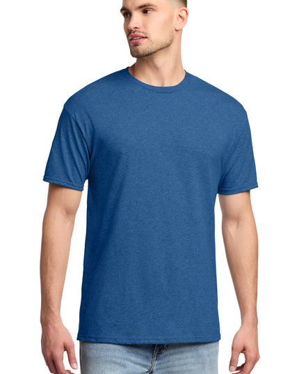 Jerzees -  Dri-Power 50/50 Cotton/Poly T-Shirt.  29M - Retro Heather Royal