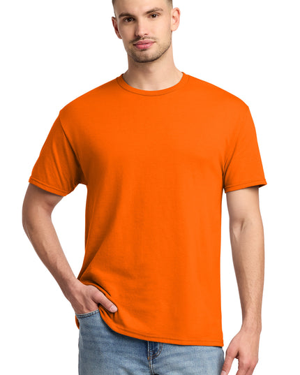Jerzees -  Dri-Power 50/50 Cotton/Poly T-Shirt.  29M - Safety Orange