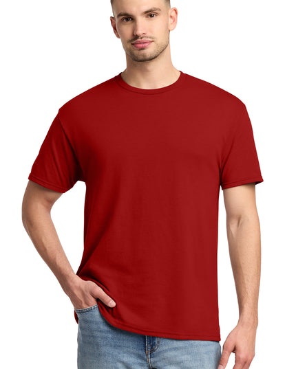 Jerzees -  Dri-Power 50/50 Cotton/Poly T-Shirt.  29M - True Red