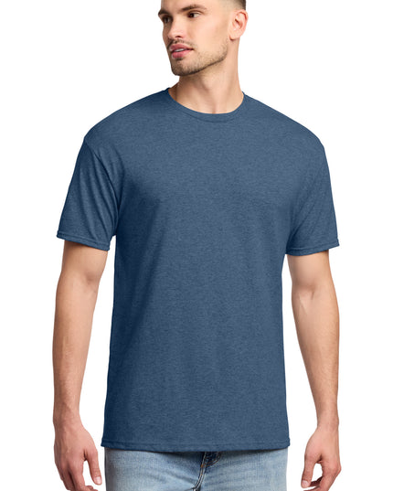 Jerzees -  Dri-Power 50/50 Cotton/Poly T-Shirt.  29M - Vintage Heather Blue