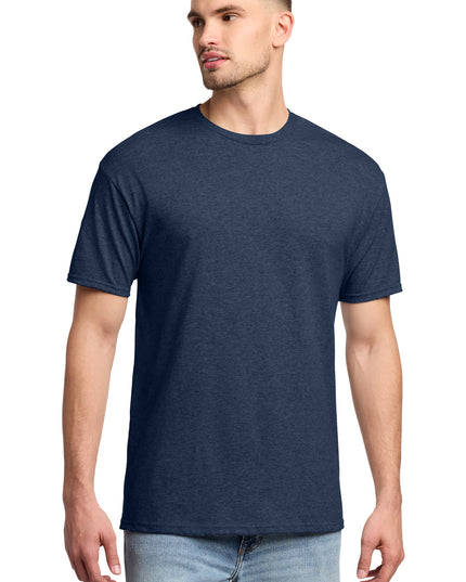 Jerzees -  Dri-Power 50/50 Cotton/Poly T-Shirt.  29M - Vintage Heather Navy