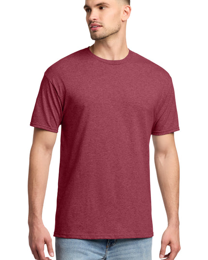 Jerzees -  Dri-Power 50/50 Cotton/Poly T-Shirt.  29M - Vintage Heather Red