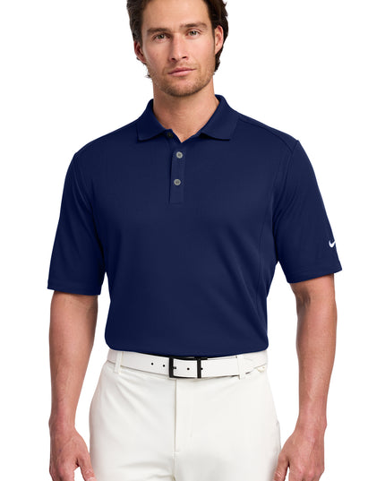 Nike Dri-FIT Polo Midnight Navy Front