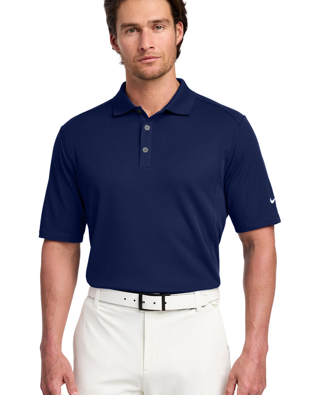Nike Dri-FIT Polo Midnight Navy Front