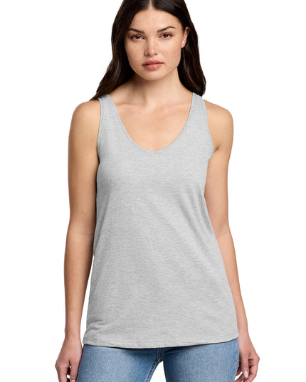 District Women's Perfect Blend CVC V-Neck Tank DT154