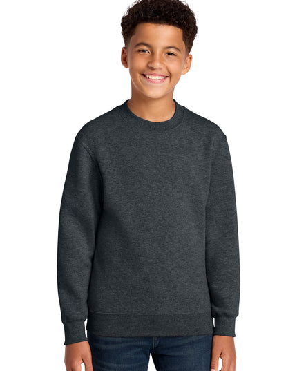 Port & Co Youth Core Fleece Crewneck Sweatshirt PC78Y