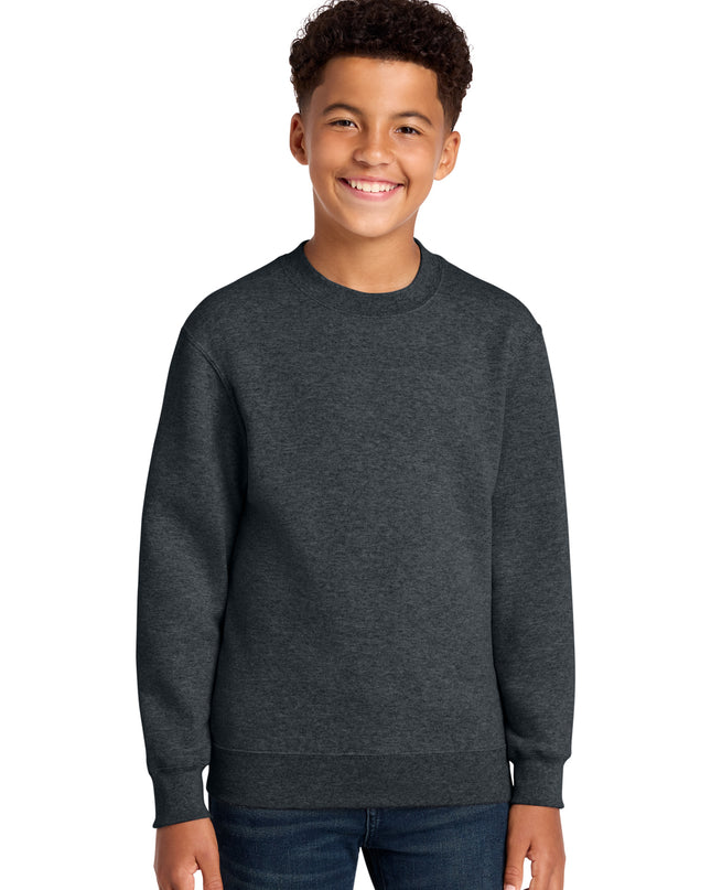 Port & Co Youth Core Fleece Crewneck Sweatshirt PC78Y