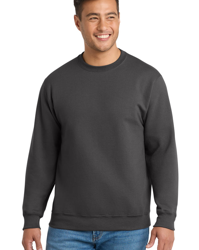 Port & Co Tall Essential Fleece Crewneck Sweatshirt. PC90T