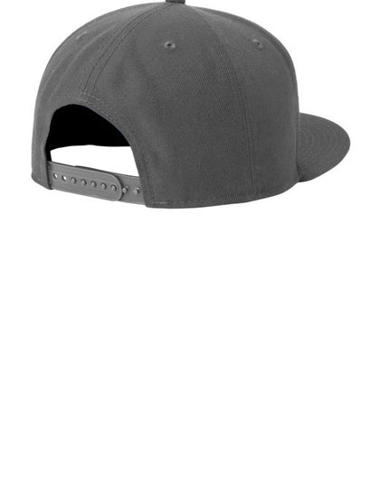 New Era Standard Fit Flat Bill Snapback Cap NE4020