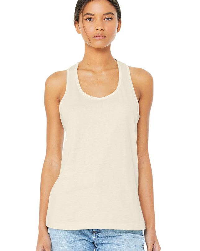 BELLA+CANVAS  Women's Jersey Racerback Tank. BC6008