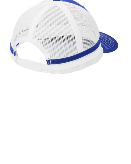 Port Authority Two-Stripe Snapback Trucker Cap C113
