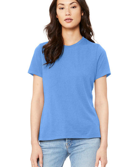 BELLA+CANVAS Women's Relaxed Jersey Tee Carolina Blue