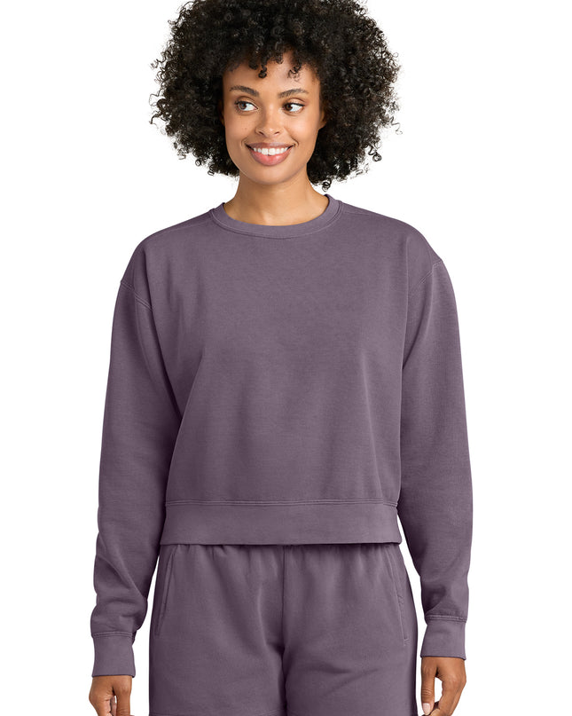 Comfort Colors Women's Mid-Length Crewneck Sweatshirt 1566L