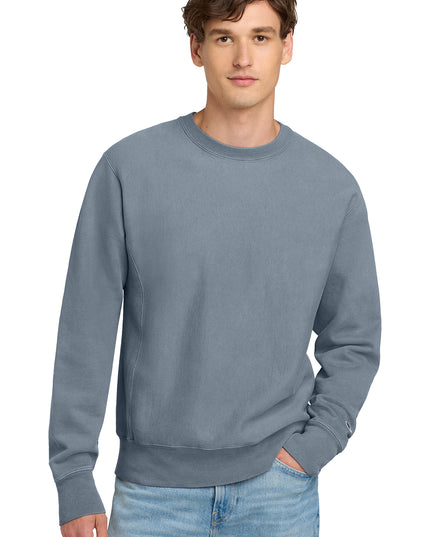 Champion  Reverse Weave  Garment-Dyed Crewneck Sweatshirt. GDS149