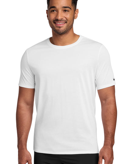 Nike Dri-FIT Cotton/Poly Performance Shirt White Front