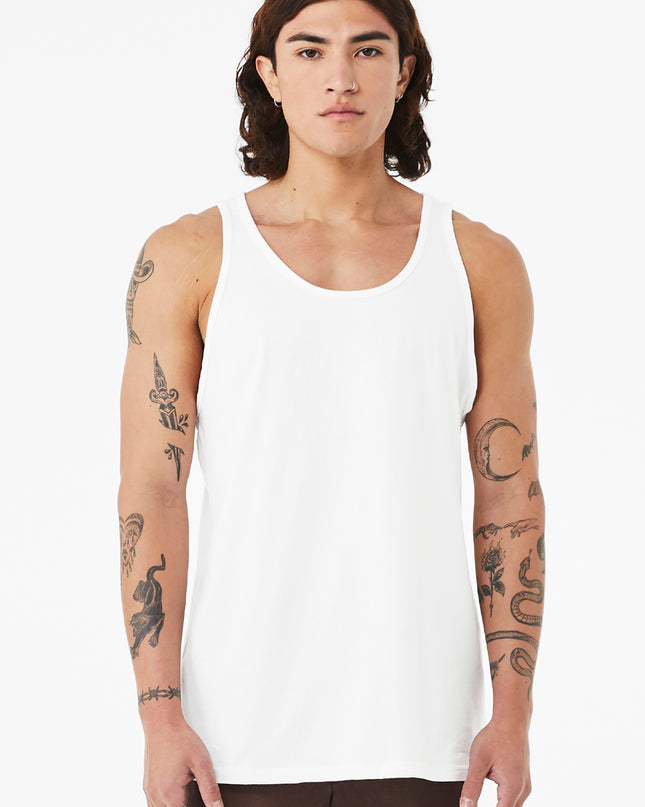BELLA+CANVAS Unisex Heather CVC Tank BC3480CVC