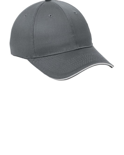 Port Authority Unstructured Sandwich Bill Cap C919