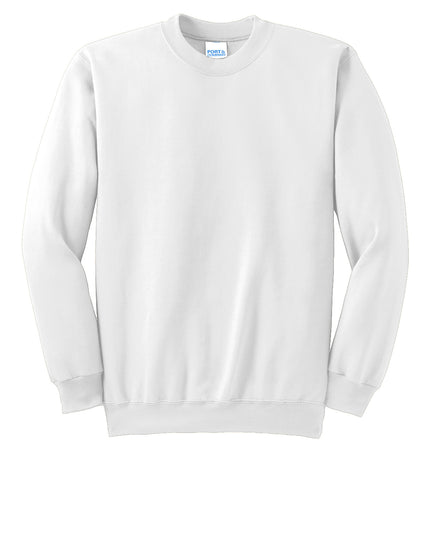 Port & Co Essential Fleece Crewneck Sweatshirt.  PC90