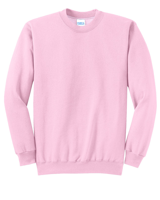 Port & Co Core Fleece Crewneck Sweatshirt. PC78