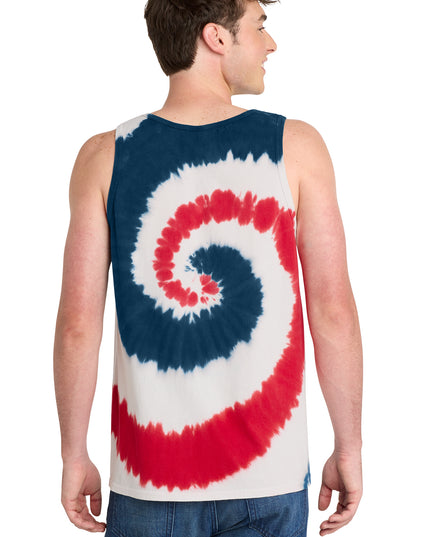 Port & Co Tie-Dye Tank Top.  PC147TT
