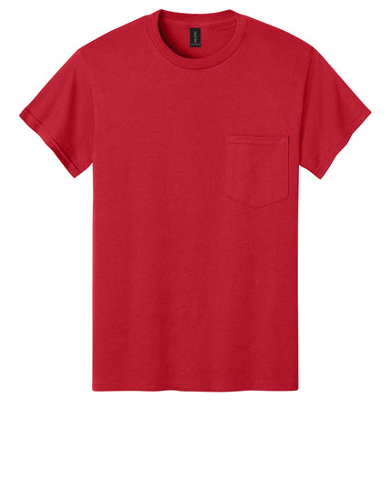 Gildan Ultra Cotton Pocket T-Shirt Red