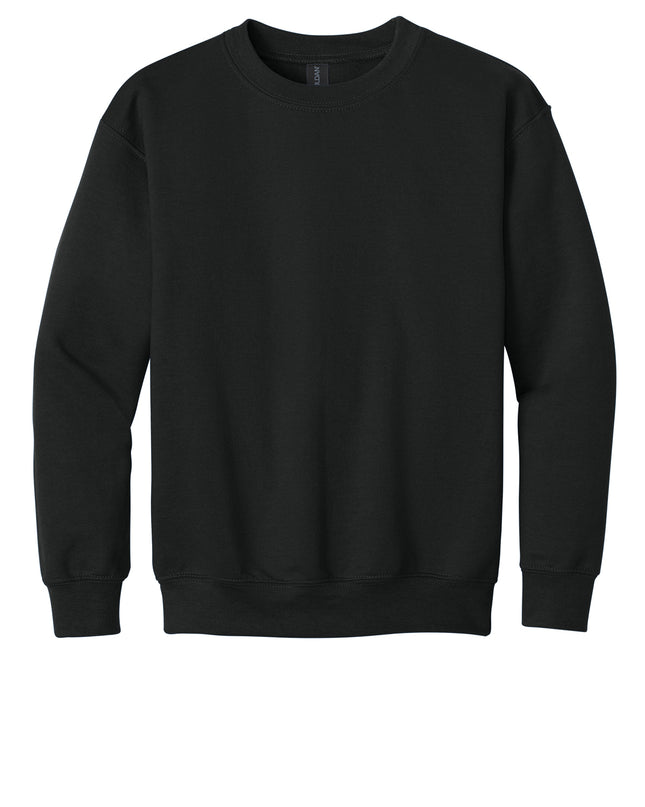 Gildan Youth Heavy Blend Crewneck Sweatshirt.  18000B