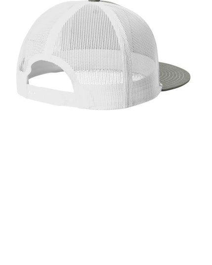 Port Authority Snapback Flat Bill Trucker Cap C407