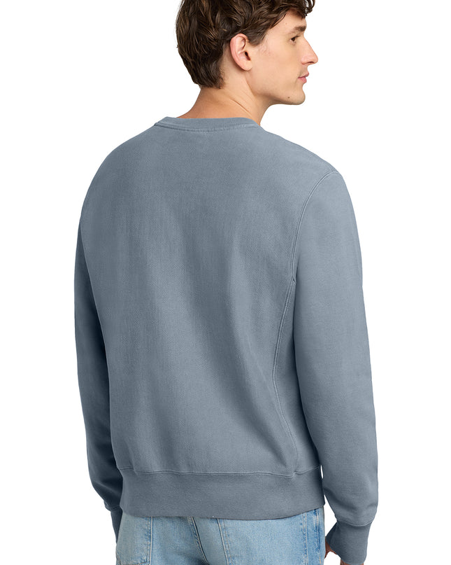 Champion  Reverse Weave  Garment-Dyed Crewneck Sweatshirt. GDS149