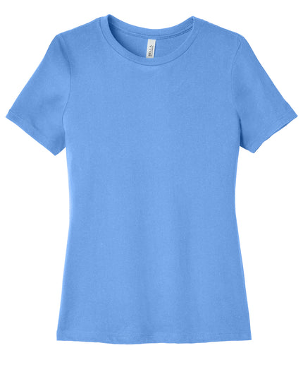 BELLA+CANVAS Women's Relaxed Jersey Tee Carolina Blue