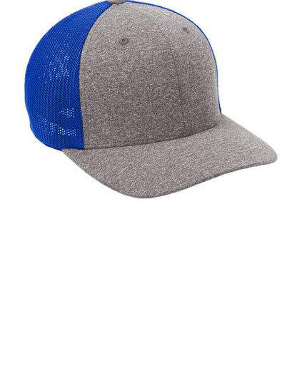 Port Authority Flexfit Melange Mesh Back Trucker Cap C302